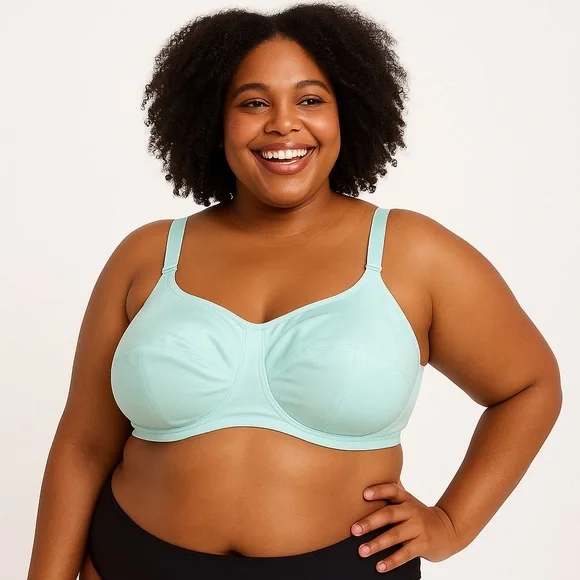 Breezies 42DD Wire-Free Bra Bundle 3 Pack QVC Full Coverage Comfort - Picture 4 of 14